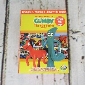 The Adventures of Gumby: The 60s Series Vol 1 DVD Set with Bendable Toy